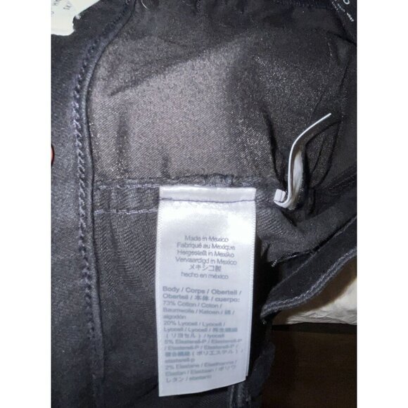 Madewell Womens Black10" high Rise Skinny Jeans Womens size 27 - Picture 9 of 11